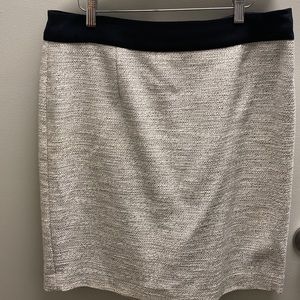 Woman’s business skirt.